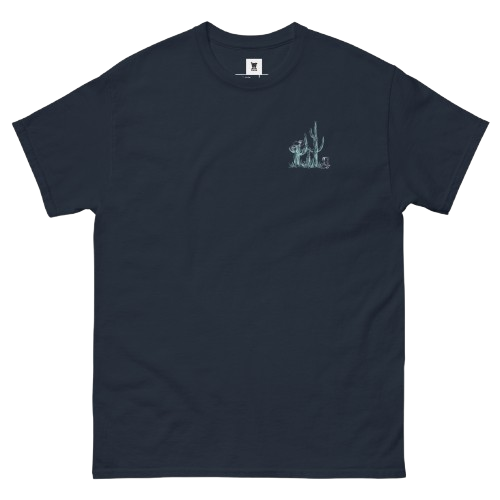 unisex-classic-tee-navy- camiseta- desierto