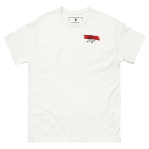 Camiseta Vikinga Pétalos y Acero Noruega trasera